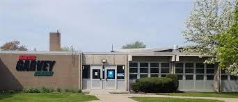 The front of Marcus Garvey Academy